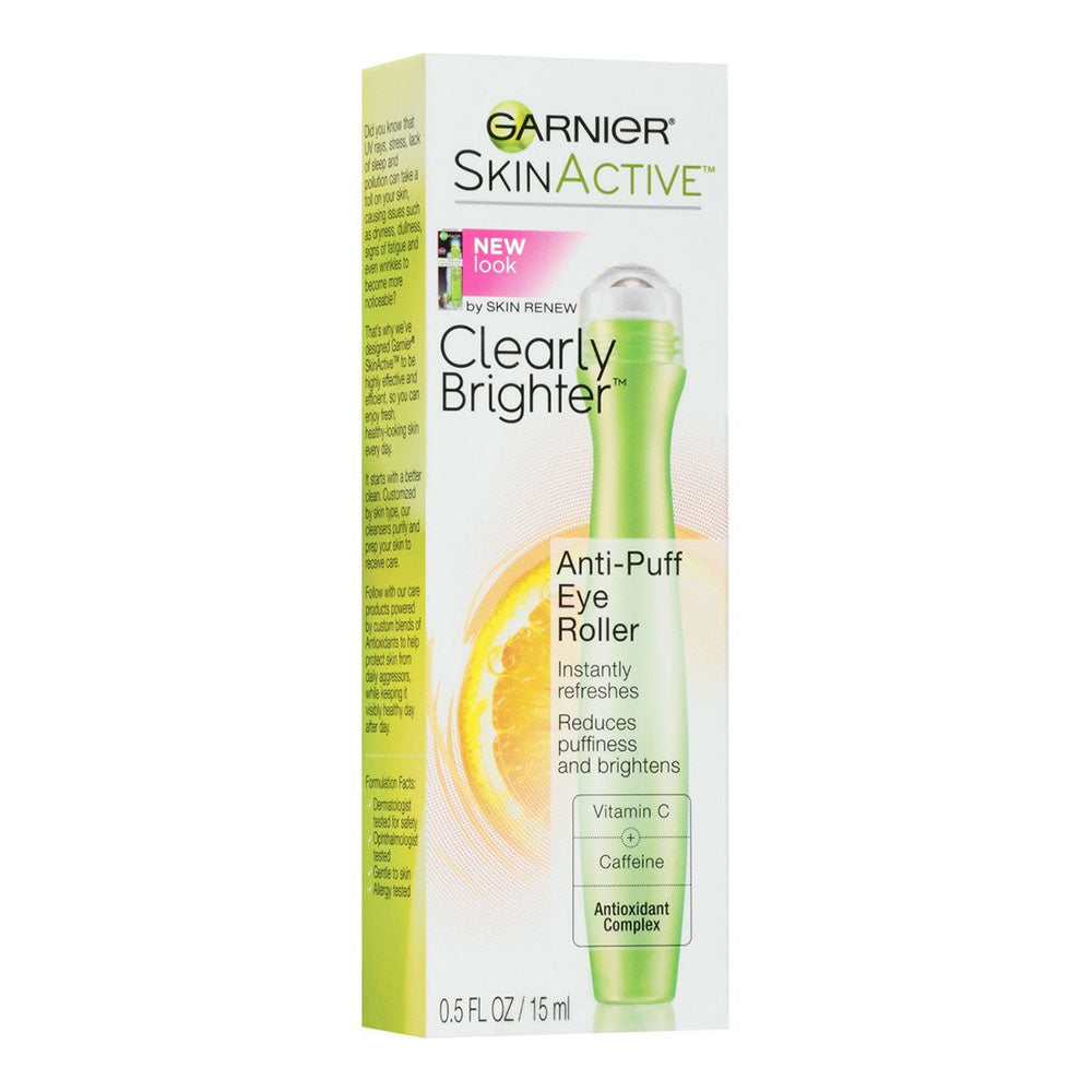 Garnier Skinactive Clearly Brighter Anti-Puff Eye Roller 0.5 Oz