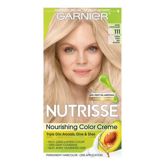 Garnier Nutrisse Haircolor, 111 Extra-Light Ash Blonde 1 Each