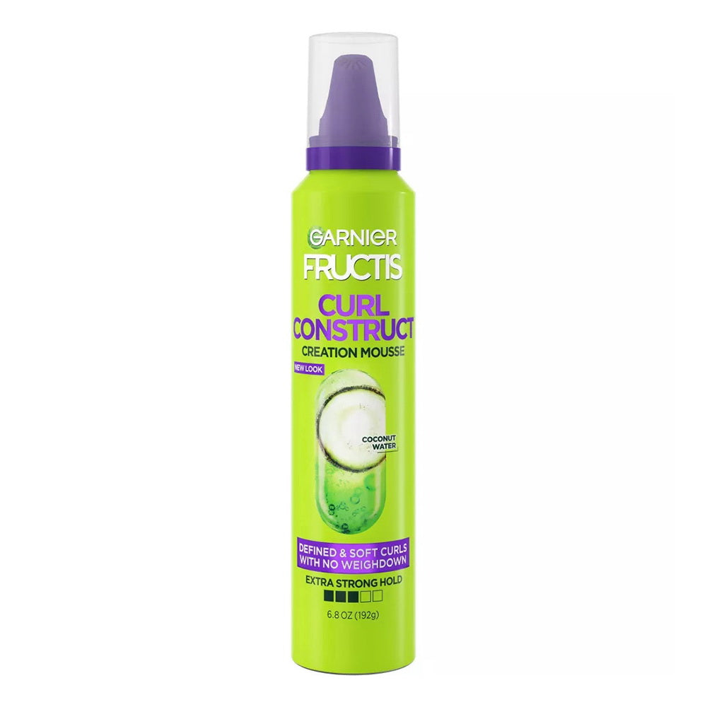 Garnier Fructis Style Curl Construct Creation Mousse Extra Strong Hold 6.80 Oz