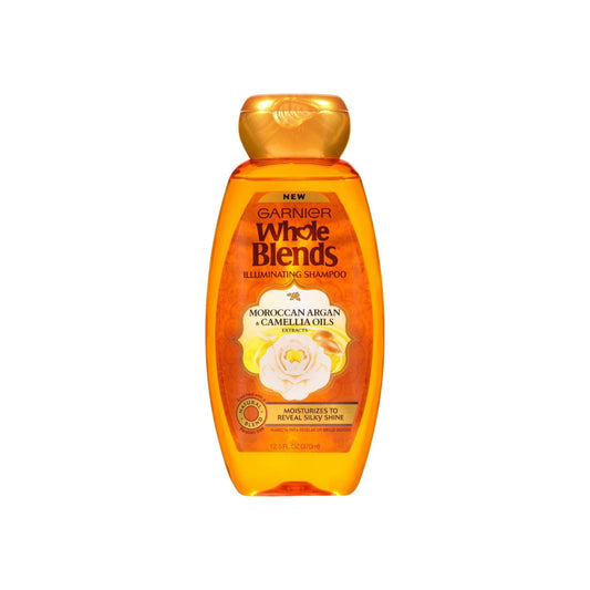 Garnier Whole Blends Marvelous Shampoo With Moroccan Argan & Camellia Oils 12.50 Oz