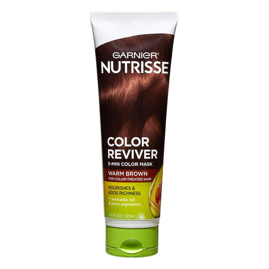 Garnier Nutrisse 5 Min Color Hair Mask - Warm Brown - 4.2 Fl Oz