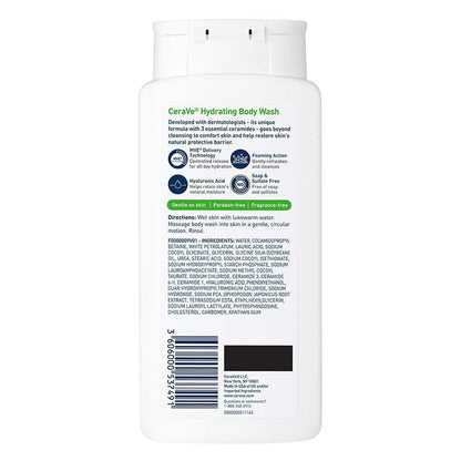 Cerave Hydrating Body Wash - 10 Oz