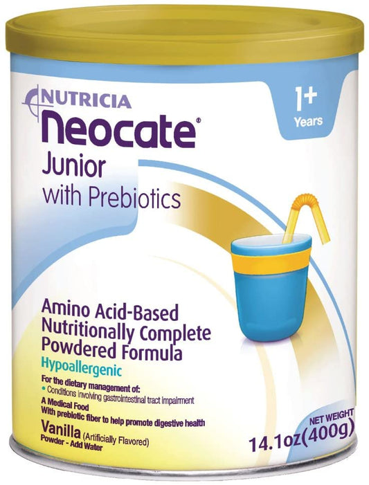 Neocate Junior With Prebiotics, Vanilla, 14.1 Oz