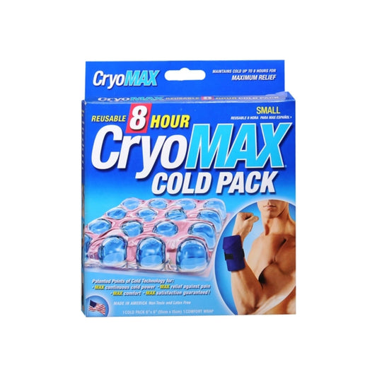 Cryo-Max 8 Hour Cold Pack With Flexible Straps Small 1 Each