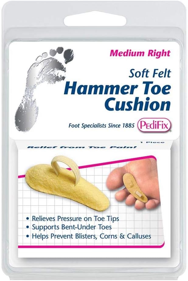 Pedifix Hammer Toe Cushion, Small, Left