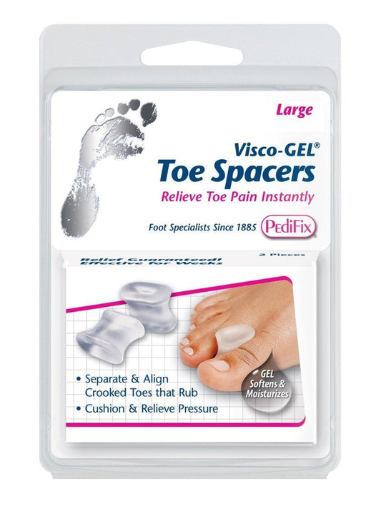 Pedifix Visco-Gel Toe Spacers, Large