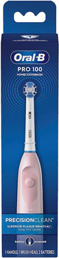 Oral-B Pro 100 Precision Clean Battery Powered Toothbrush 1ct