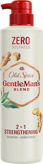 Old Spice Gentleman??ç?ûs Blend with Green Tea & Ginger, 2in1 Strengthening Shampoo and Conditioner, 14.8 fl oz