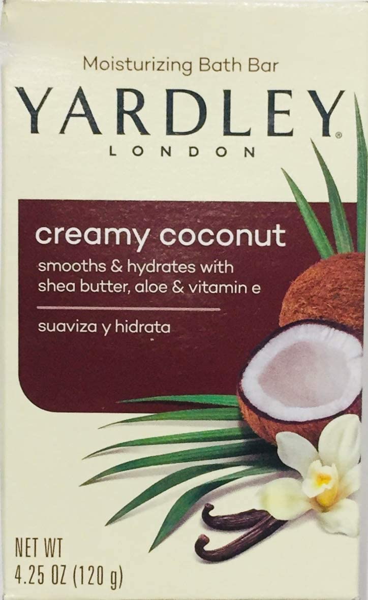 Yardley Creamy Coconut Moisturizing Bath Bar4.25 oz
