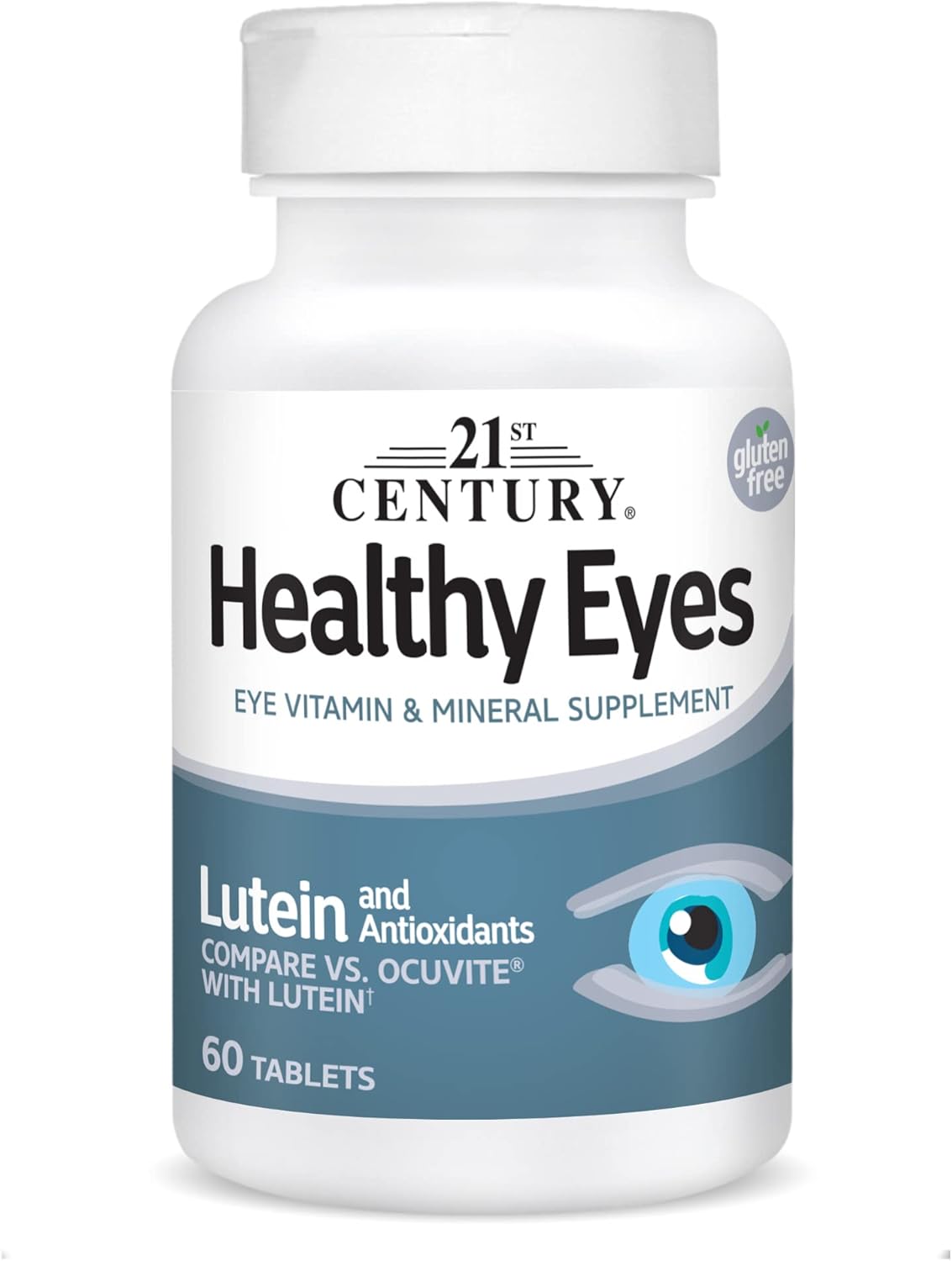 21St Century Healthy Eyes With Lutein Tablets, 60 Count,