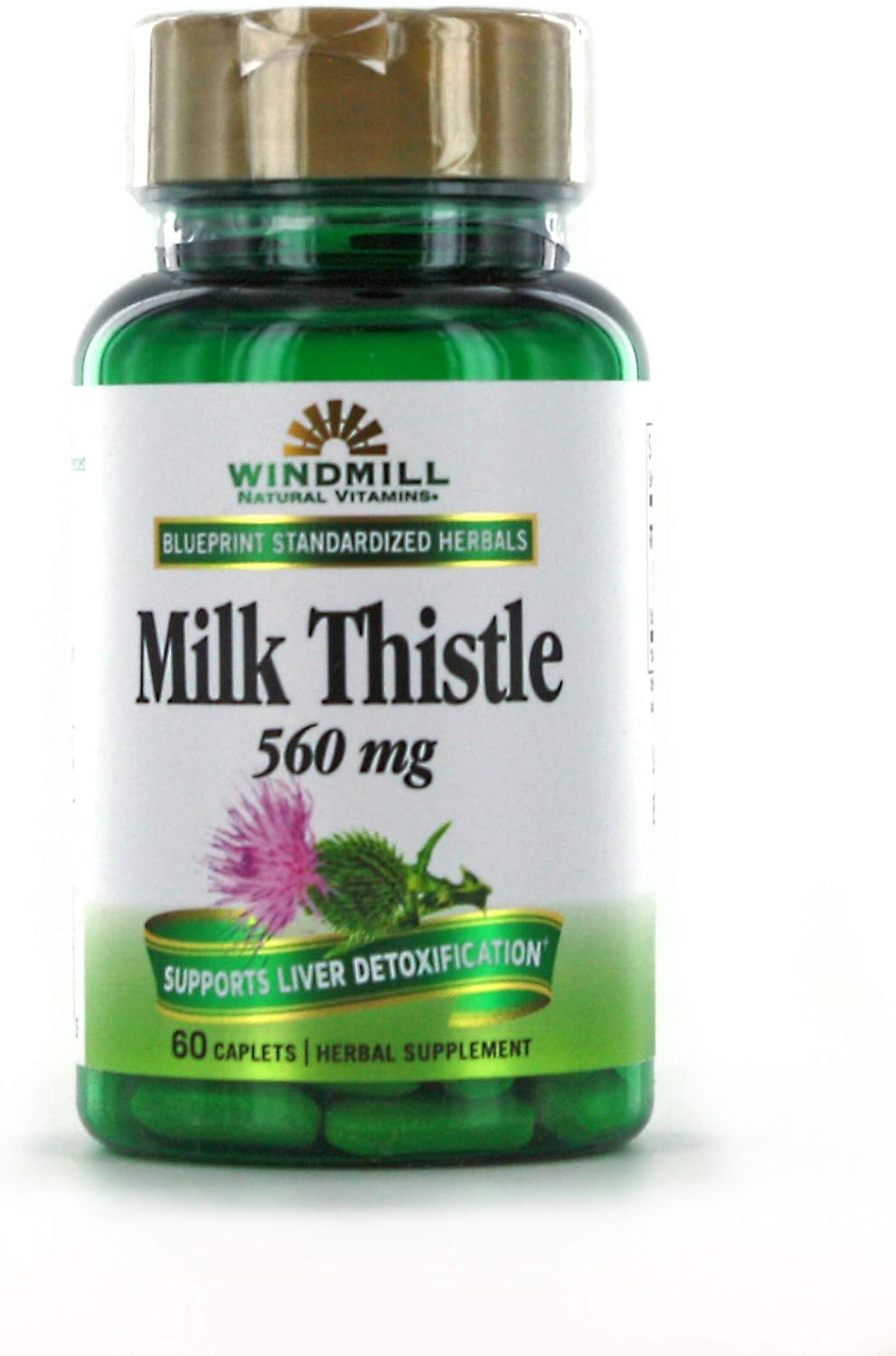Windmill Milk Thistle 560 Mg Tablets 60 Ea