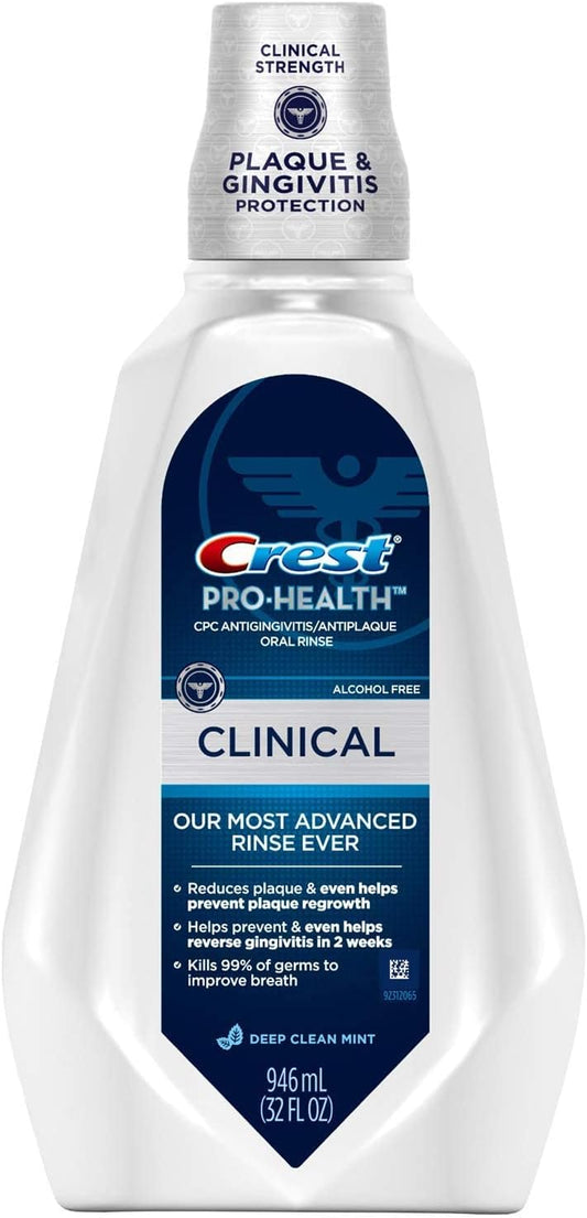 Crest Pro-Health CareClinical Deep Clean Mint Oral Rinse 32 oz