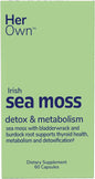 Her Own Irish Sea Moss Capsules, Burdock Root, Bladderwrack, Detox, Metabolism 30 ct