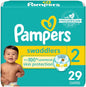 Pampers Swaddlers Diapers - Size 2, 29 Count,