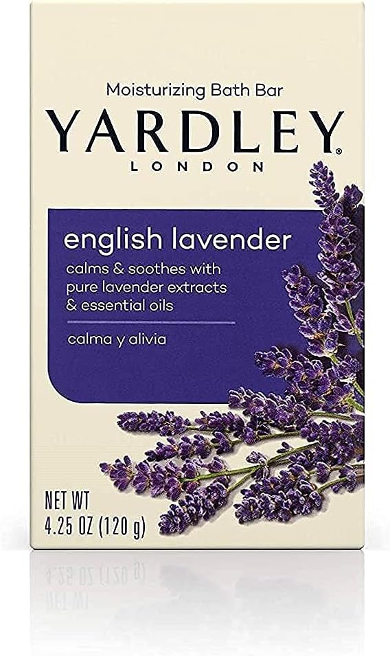 Yardley Bath Bars English Lavender 8oz