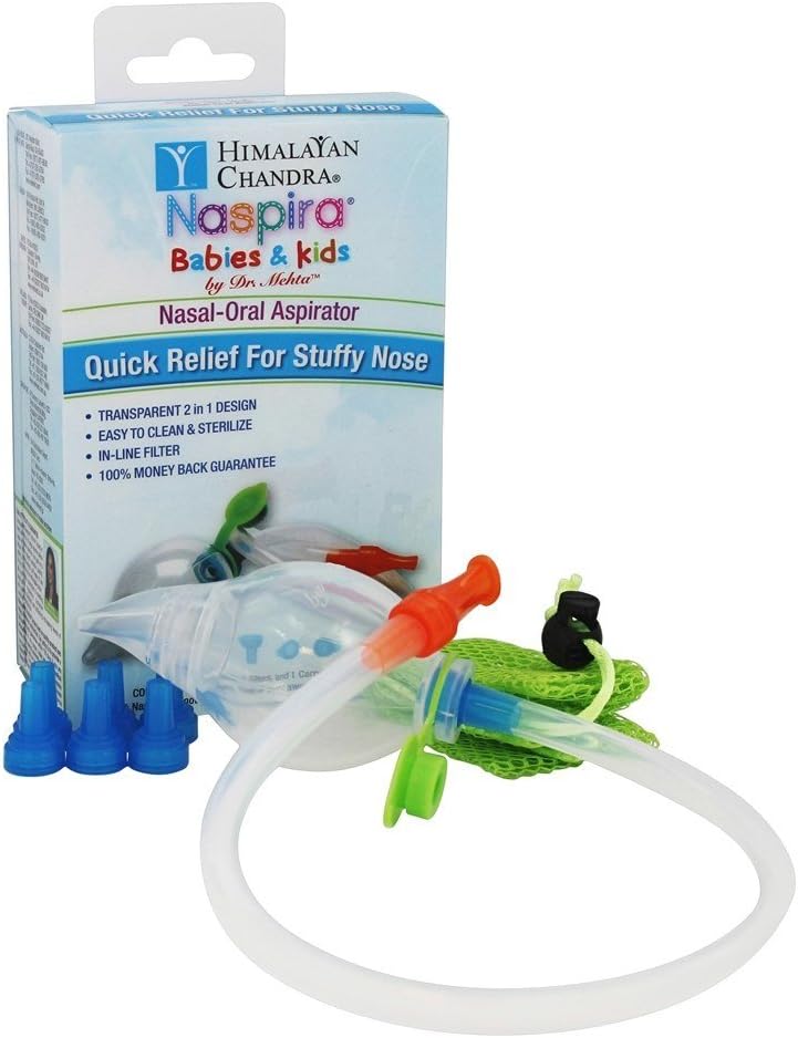 Himalayan Chandra Naspira, Neilmed, Nasal-Oral Aspirator, Babies And Kids, 1 Count