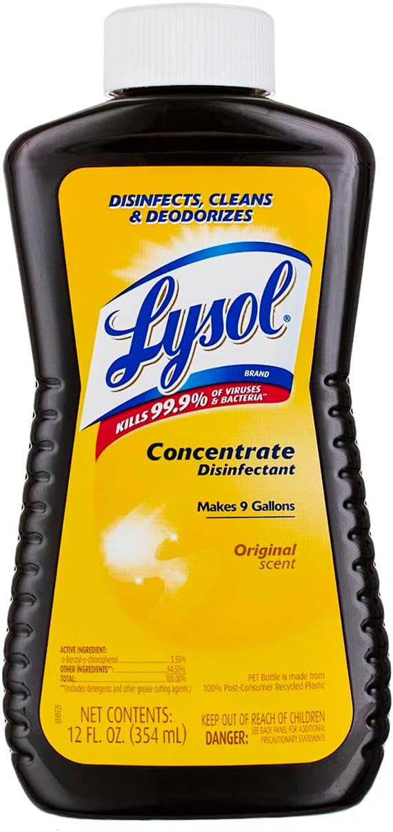 Lysol Concentrate All Purpose Cleaner Disinfectant, 12 Ounce