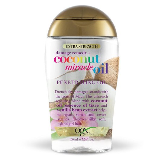 Organix Extra Strength Damage Remedy + Coconut Miracle Penetrating Oil 3.3 Oz