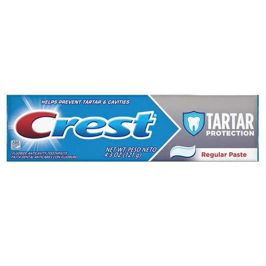 Crest Tartar Protection Toothpaste, Regular Paste, 5.7 Oz