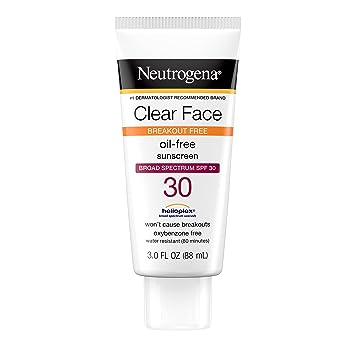 Neutrogena Clear Face Break-Out Free Liquid-Lotion Sunblock Spf