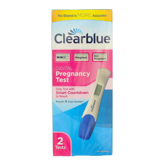 Clearblue Easy Digital Pregnancy Test Sticks - 2 Ea