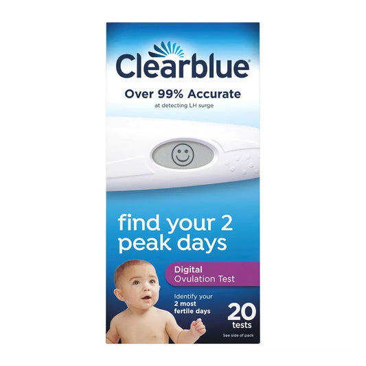 Clearblue Digital 2 Month Supply Ovulation Test - 20 Tests Ea