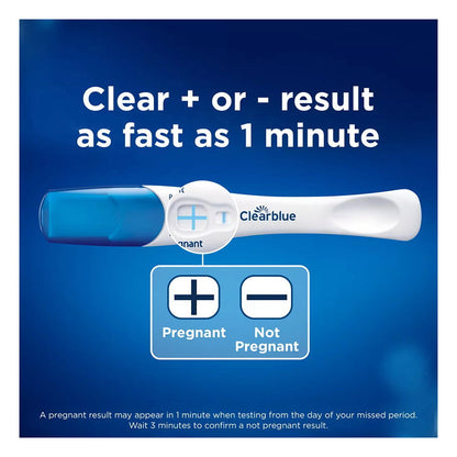 Clearblue Easy Pregnancy Earliest Results Test - 2 Tests Ea