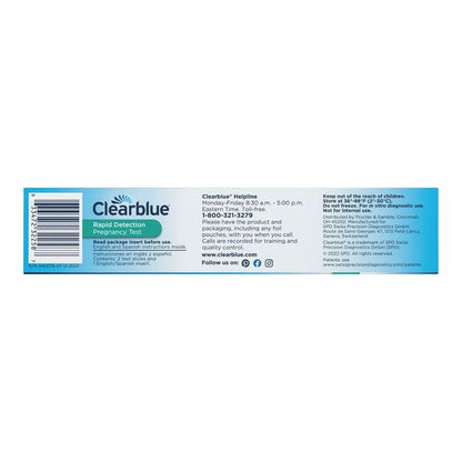 Clearblue Easy Pregnancy Earliest Results Test - 2 Tests Ea