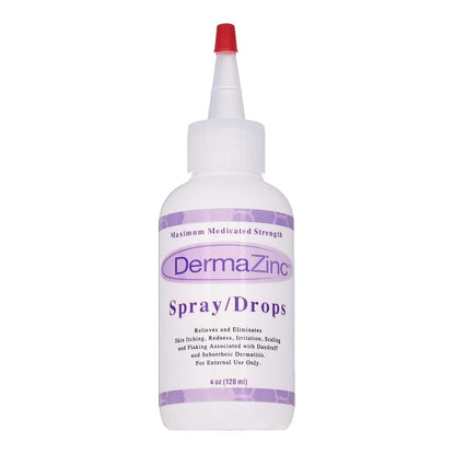Dermazinc Zinc Therapy Spray Drops For Psoriasis - 4 oz