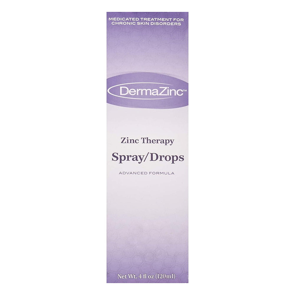 Dermazinc Zinc Therapy Spray Drops For Psoriasis - 4 oz