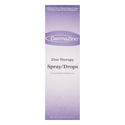 Dermazinc Zinc Therapy Spray Drops For Psoriasis - 4 oz