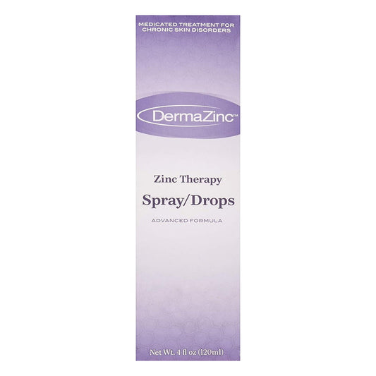 Dermazinc Zinc Therapy Spray Drops For Psoriasis - 4 oz