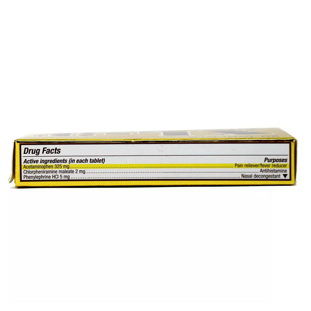 Midway XL-3 Cold Medicine Tablets - 20 ea