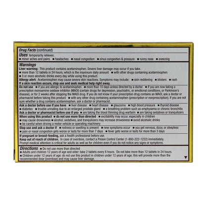 Midway XL-3 Cold Medicine Tablets - 20 ea