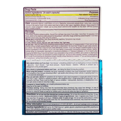 Xtra Cold & Cough Capsules 12 Ea