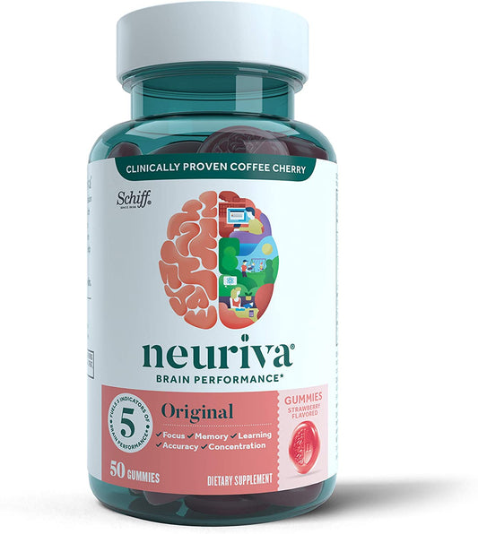 Neuriva Brain Performance - Original Gummies 50 Ct