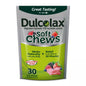 Dulcolax Soft Chews Saline Laxative Mixed Berry, 1200Mg, Dulcolax, 30 Count