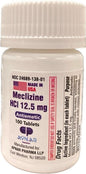 Reliable 1 Meclizine Hcl 12.5 Mg Tablets - 100 Count