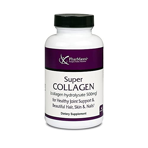 Rejuvicare Super Collagen Capsules For Beauty, Healthy Joints, Hair, Skin, Nails, 90 Servings