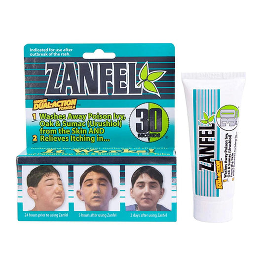 Zanfel Wash For Poison Ivy, Oak & Sumac (Urushiol) 1 Oz