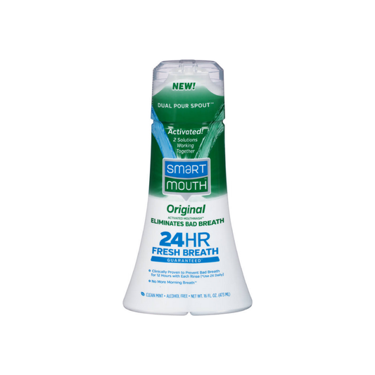 Smart mouth Original Activated Mouthwash, Clean Mint 16 Oz