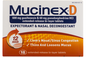 Mucinex D Expectorant & Nasal Decongestant 12 Hour - 18 CT.