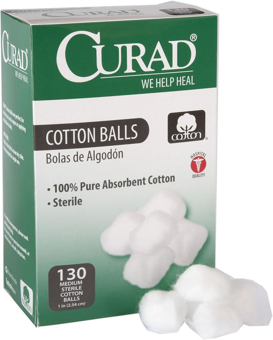 Curad Cotton Balls 130 Each
