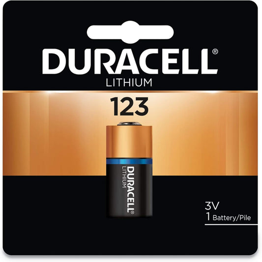 Duracell Ultra High-Power Lithium Battery, 123, 3V 1 Each