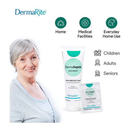 Dermaseptin Soothing Skin Protectant Ointment Tube - 4 Oz