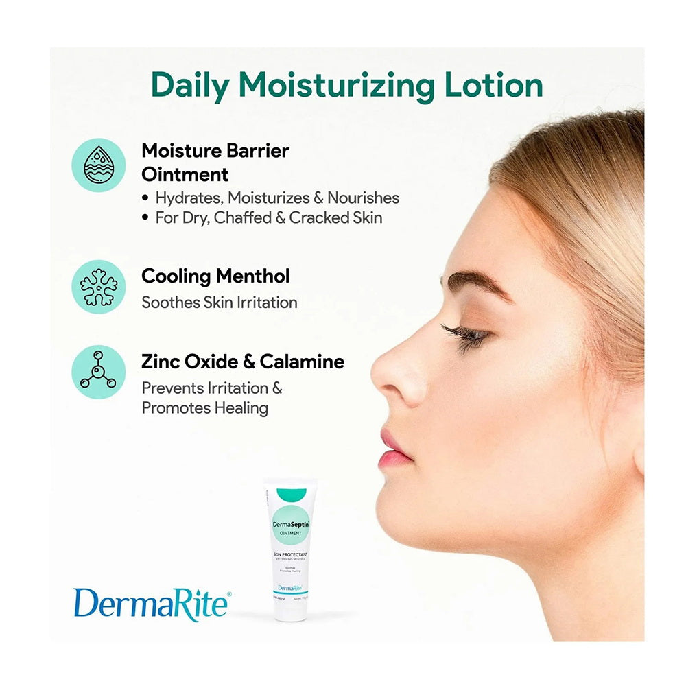 Dermaseptin Soothing Skin Protectant Ointment Tube - 4 Oz