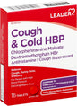 Leader Cough and Cold HBP Medicine Decongestant-Free - 16 Ct