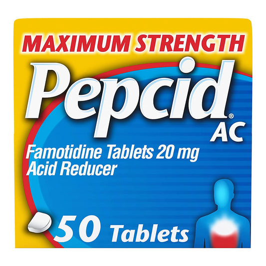 Pepcid Ac Tablets Maximum Strength - 50 Ct