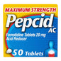 Pepcid Ac Tablets Maximum Strength - 50 Ct