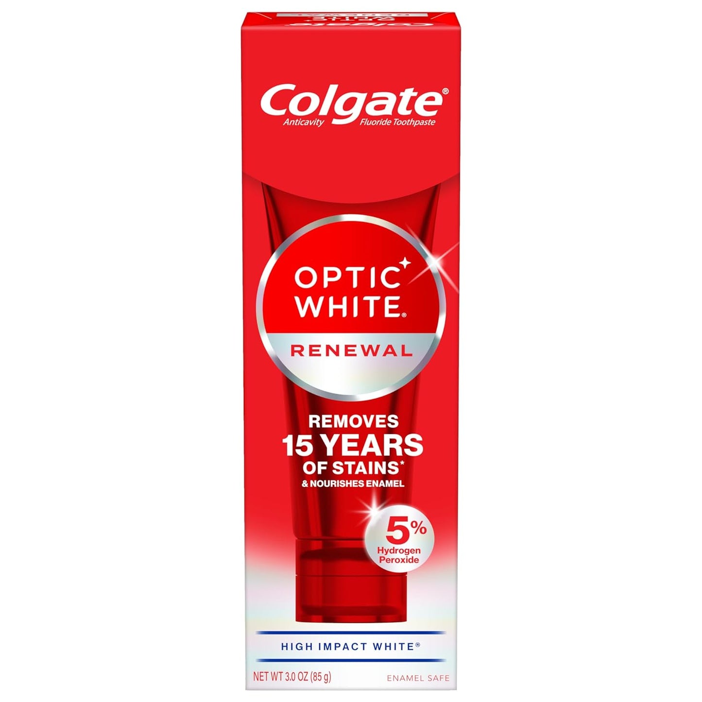 Colgate Opt Wht Ps 1.14% 85Gm